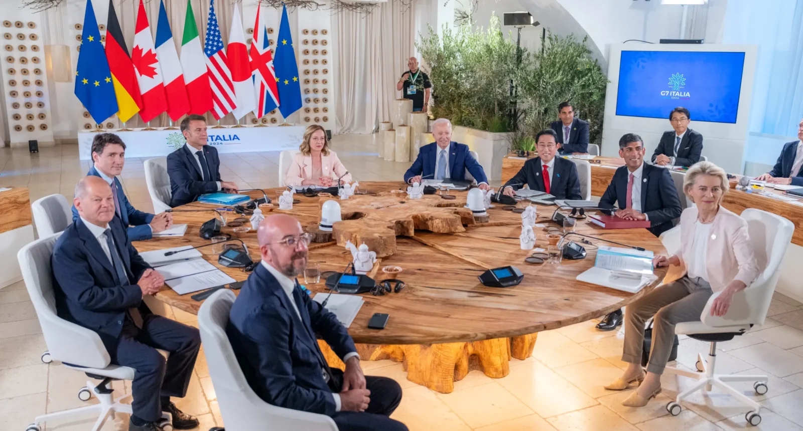 G7 leaders at the June 2024 Apulia Summit. Photo: Adam Schultz/The White House