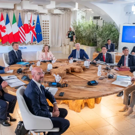 G7 leaders at the June 2024 Apulia Summit. Photo: Adam Schultz/The White House