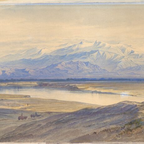Edward Lear, Mount Olympus from Larissa, Thessaly, Greece, 1850-1855. Image: Metropolitan Museum of Art
